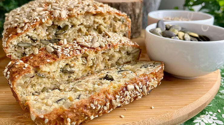 Wysokobiałkowy chleb z twarożku - błyskawiczny w wykonaniu!