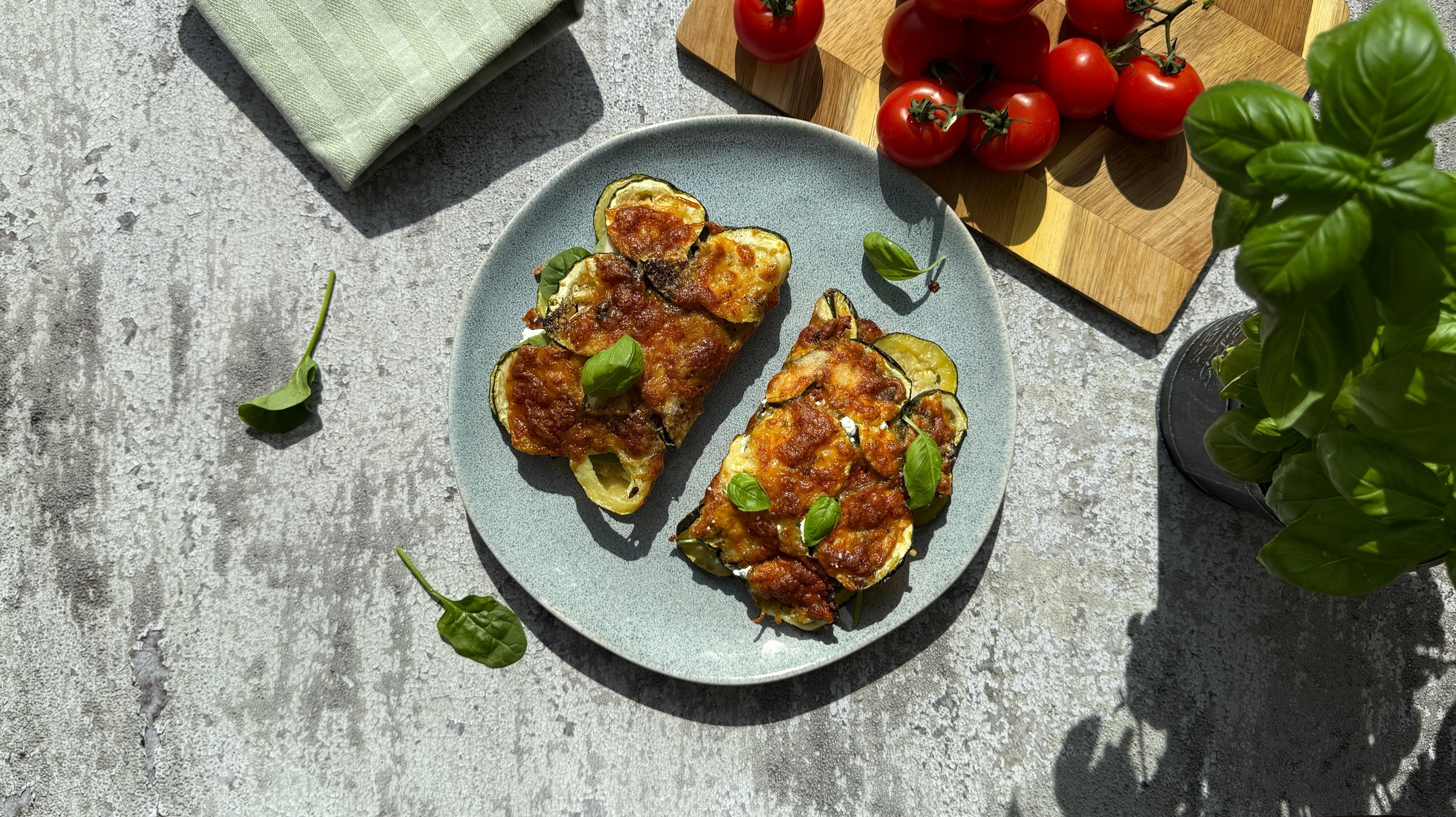 Pyszny wrap z cukinii: proteinowy i low carb!