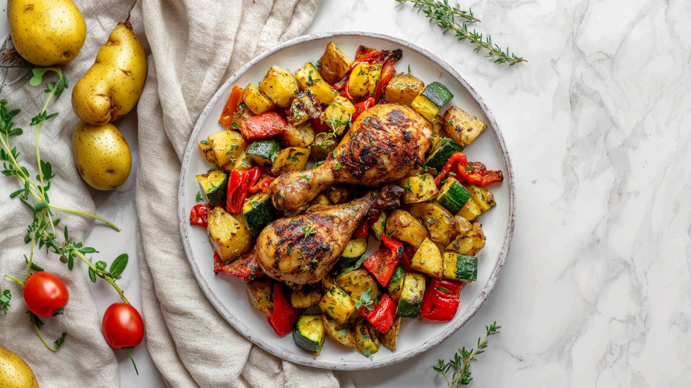 Soczysty kurczak z Air fryer - szybki obiad z dużą ilością białka!